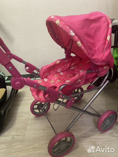 Коляска кукольная