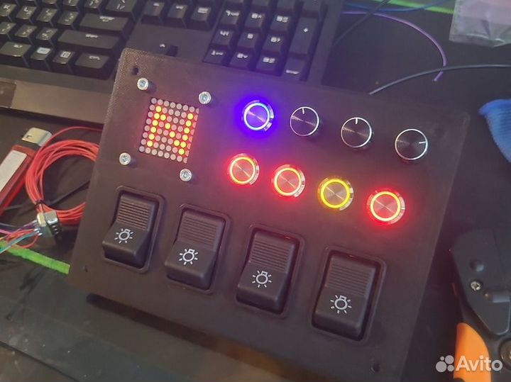 Buttonbox для симрейсинга