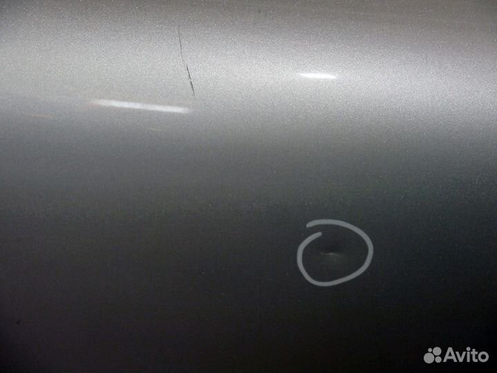 Дверь передняя правая Вольво S60 XC70 Серебро