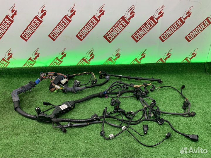 Проводка двигателя BMW X5 F15 N57D30C 5.0d