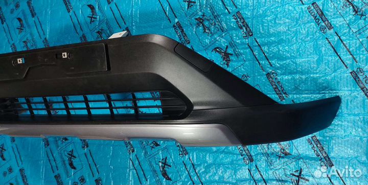 Бампер передний Рав 4 50 нижняя часть в сборе бу