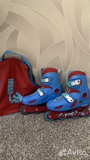 Ролики детские раздвижные р.34-36