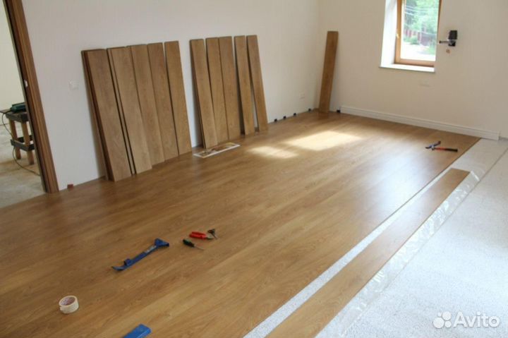 Укладка ламината