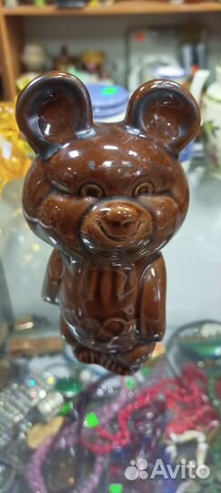 Олимпийский мишка СССР статуэтка