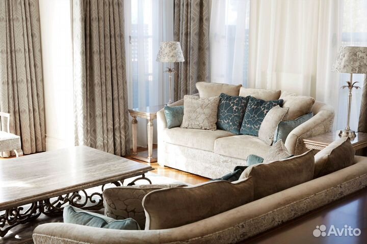 Дизайнерские шторы на заказ. Выезд на замер