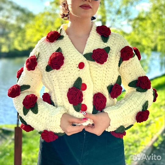 Вязанный кардиган