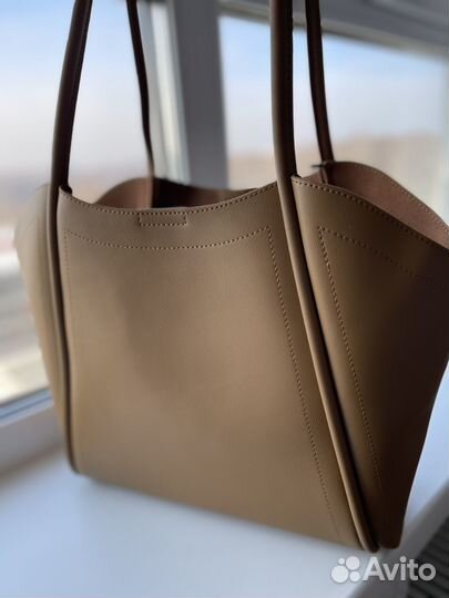 Сумка - шопер из натуральной кожи новая