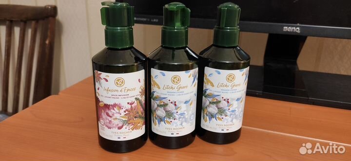 Гель, шампунь, жидкое мыло ив Роше