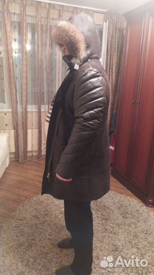 Дубленка мужская 56 размер новая