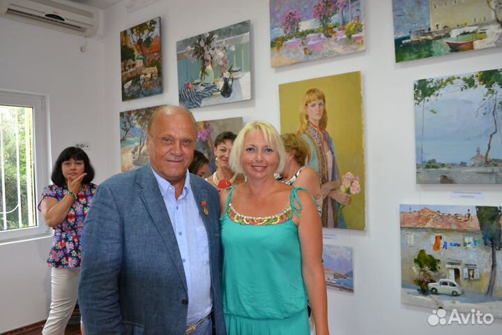 XX Купальщицы, картина Анны Давыдченко