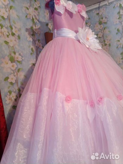 Платье на выпускной в детский сад 122
