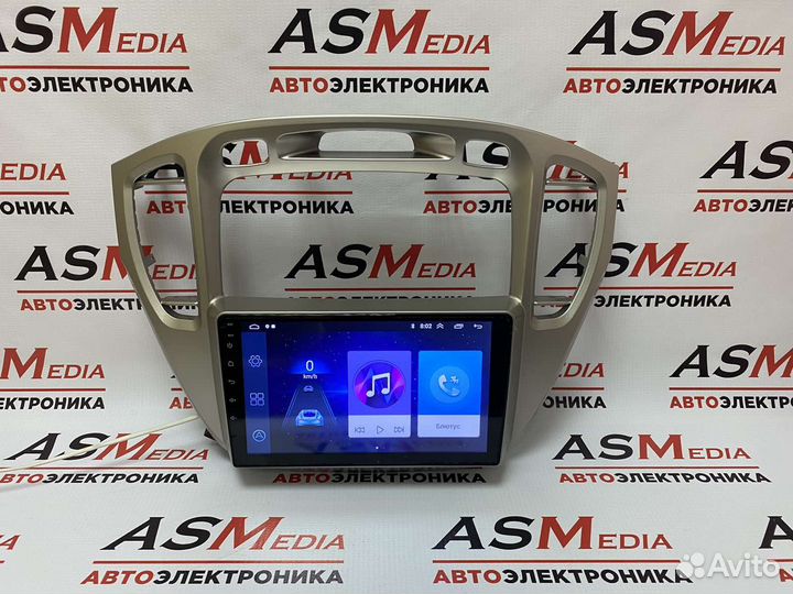 Магнитола android toyota highlander 2000+