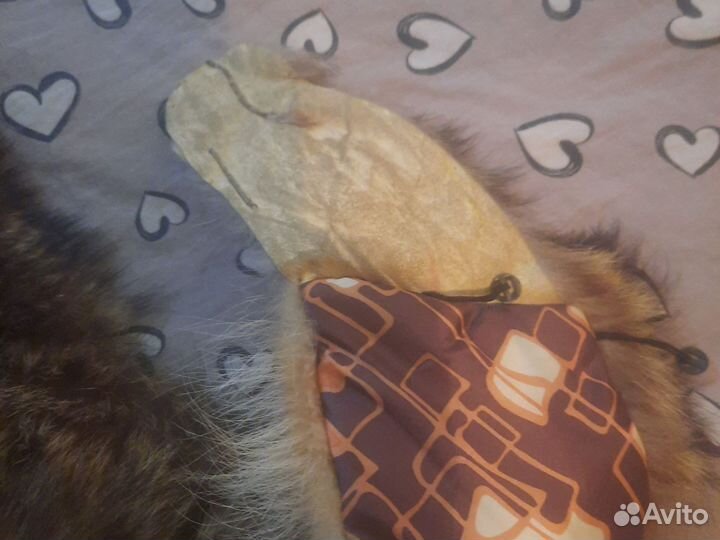 Меховой воротник лиса