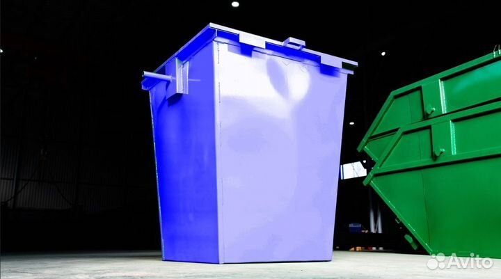 Мусорный бак, контейнер для мусора 0.75. Арт 26980