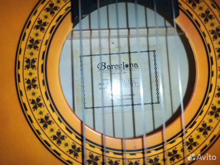 Гитара Barcelona C611 3/4 классическая