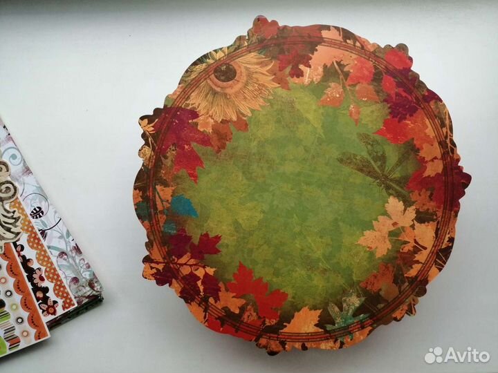 Фигурная бумага для скрапбукинга BoBunny