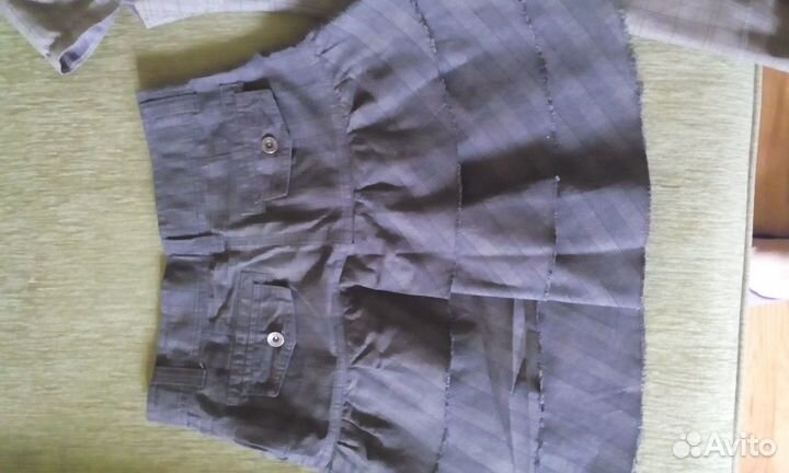 Юбка джинсовая