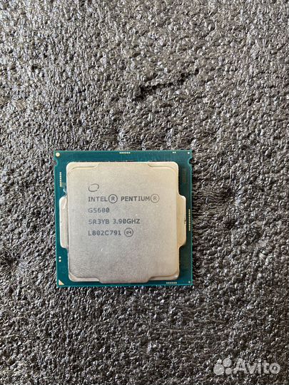 Процессор intel pentium gold g5600