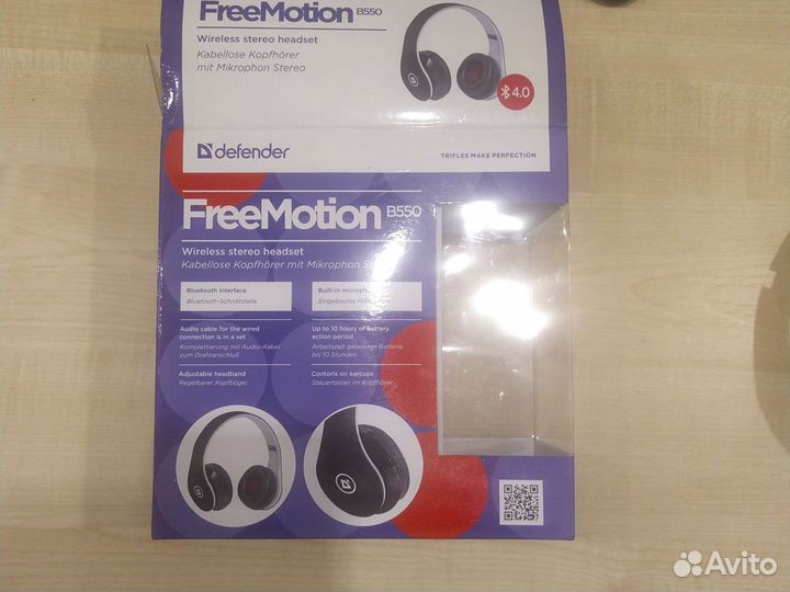 Беспроводные наушники Defender FreeMotion B550