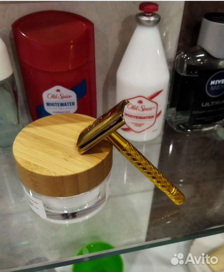 Т-образный классический станок для бритья