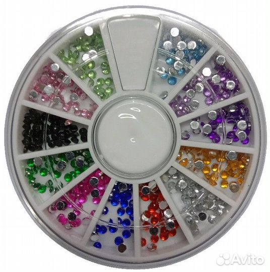 Стразы карусель в ассортименте