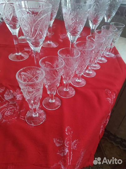 Хрустальная ваза