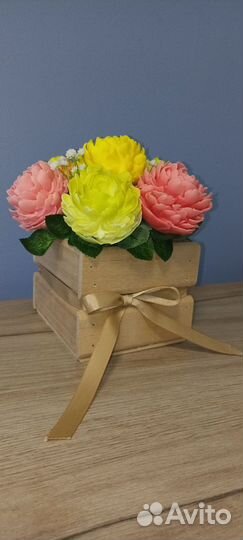 Мыльные букеты