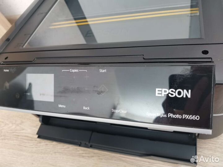 Цветной мфу Epson px660 перезаправляемый, 6 цветов