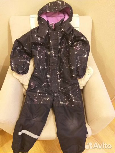 Зимний комбинезон для девочки