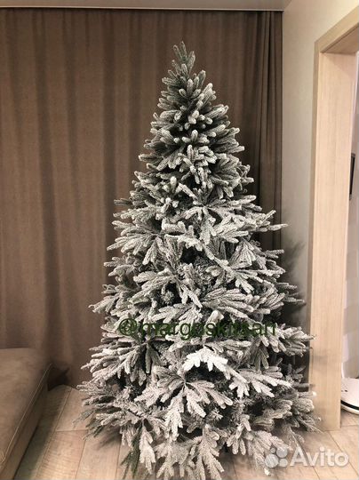 Елочка заснеженная литая комбинированная