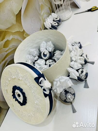 Елочные игрушки ручной работы