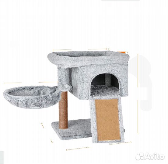 Домик когтеточка для кошек,корзинка,лежак,комплекс