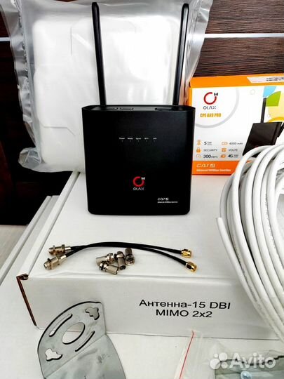 Комплект интернета 15 wifi роутер Olax AX9 PRO