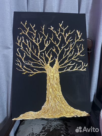 Картина объемная на холсте