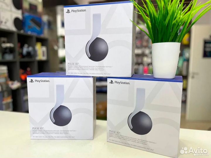 Новые Наушники Sony Pulse 3D Ps5