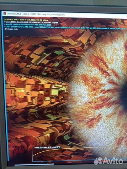 Видеокарта MSI RTX 2080 8GB