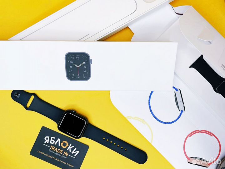 Apple Watch S6 40mm Space Gray б/у, рассрочка