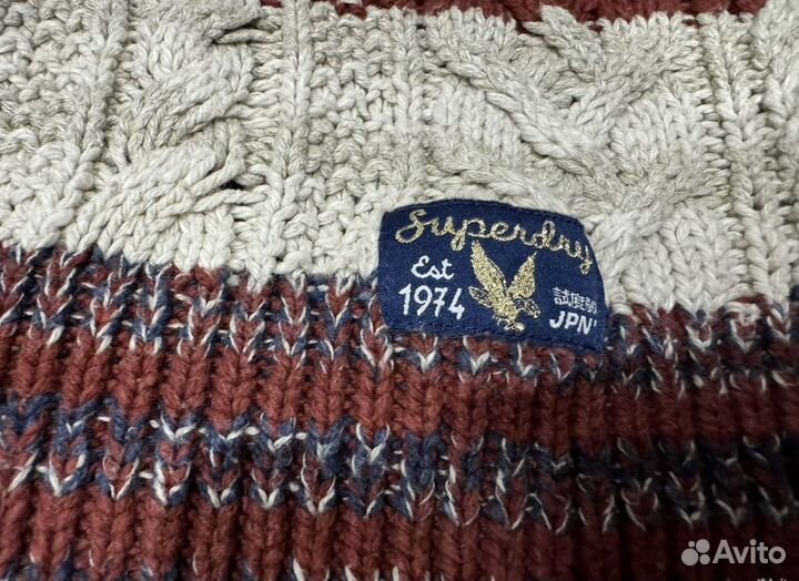 Superdry джемпер хлопковый оригинал