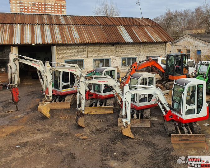 Аренда мини экскаватора и мини погрузчика