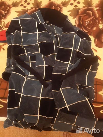 Халат махровый мужской