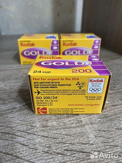 Фотопленка Kodak Gold 24 кадра