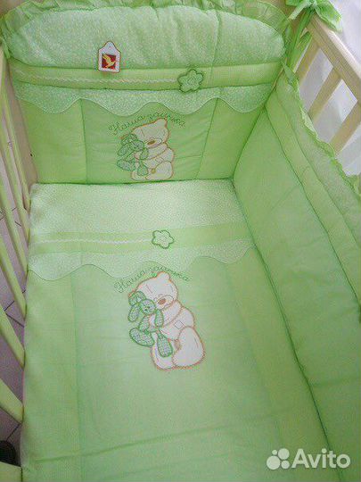 Бортики в кроватку