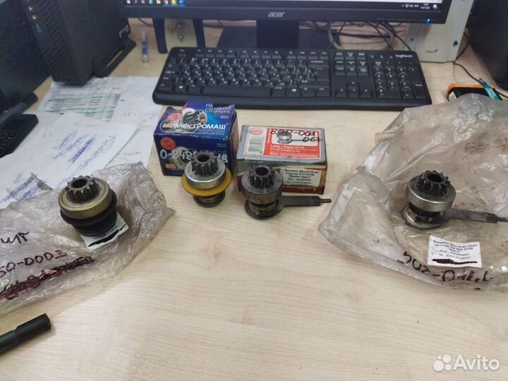 Бендикс стартера ваз 21070 425.3708 