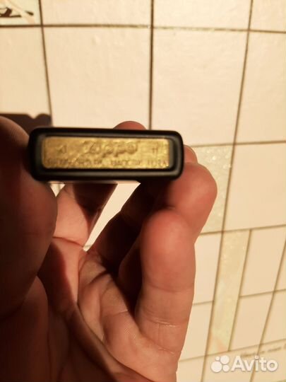 Зажигалка zippo новая оригинал белый волк