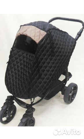 Чехол на коляску прогулка утеплённый