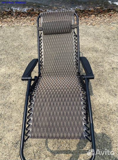 Кресло шезлонг раскладное (Арт.97443)