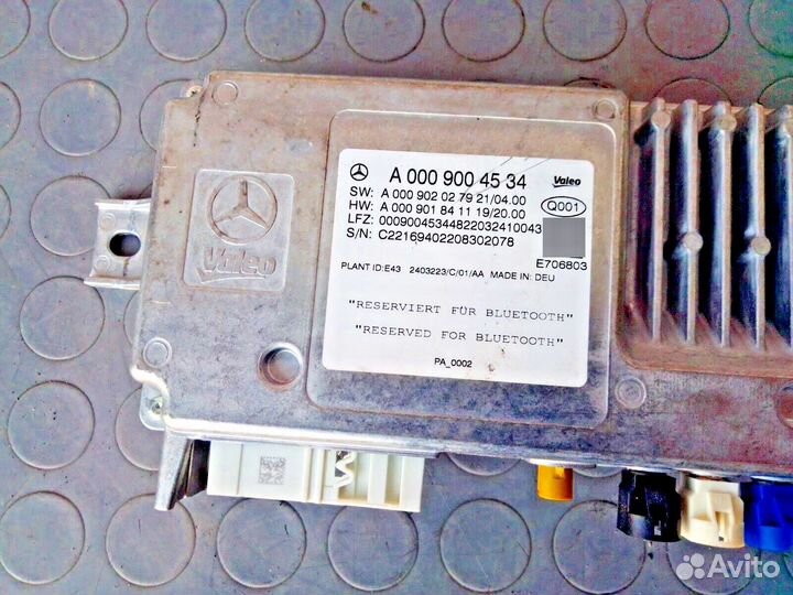 Блок управления парктроником Mercedes A0009004534