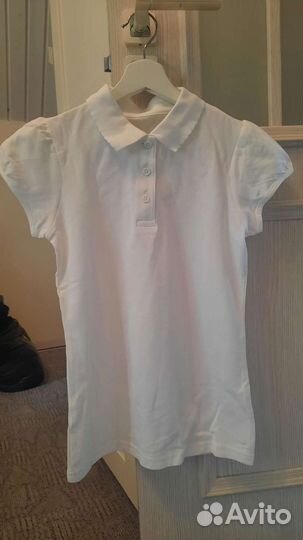 Рубашка с коротким рукавом для девочки