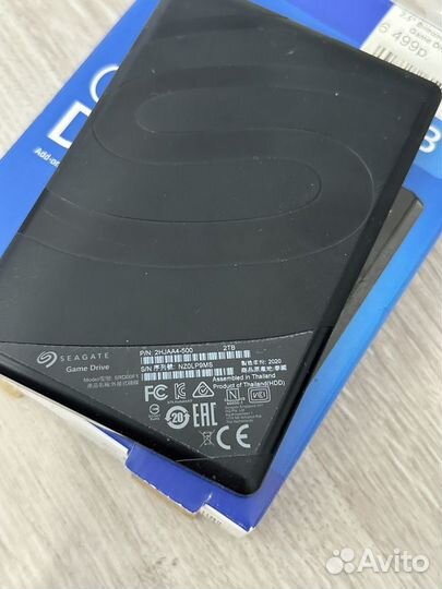 Внешний жесткий диск seagate 2tb game drive