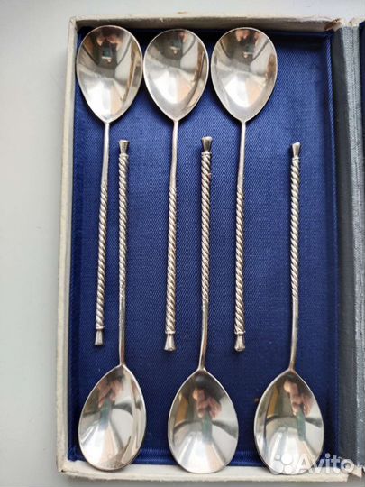 Кофейные ложки мельхиор